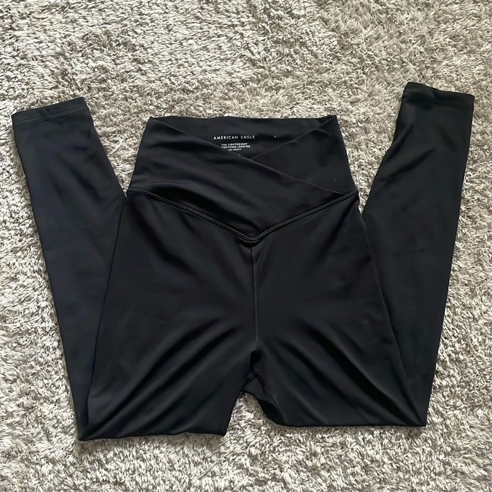 american eagle crossover leggings
